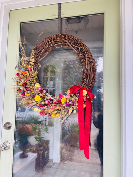 Dried Flower Wreath