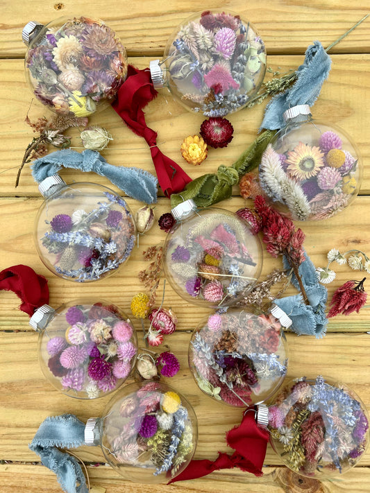 Dried Flower Ornaments